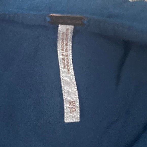 Free people boho wrap top Blue and white striped - Picture 3 of 3